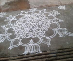 Star kolam