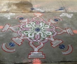 Friday Padi kolam