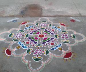 Ratha Sapthami kolam