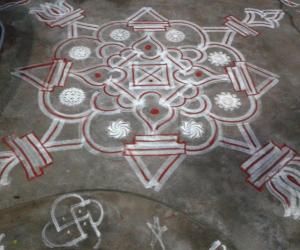 Friday kolam