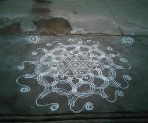 Star rangoli