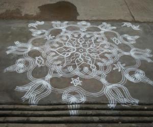  Fusion  rangoli 