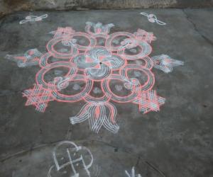 Swastik Rangoli