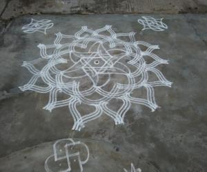 Star kolam