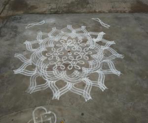 Chikku rangoli