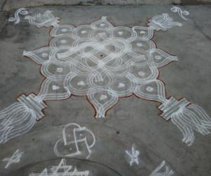 Friday Padi kolam