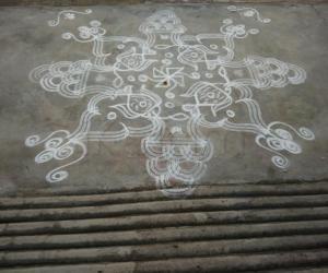 Fish kolam