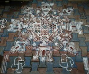 Aadi Perukku - Inspirational kolam