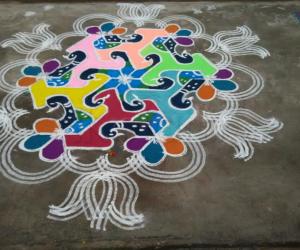 Margazhi kolam