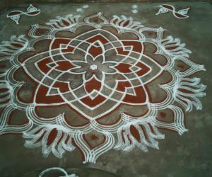 Rangoli: Vasant Navaratri Day1