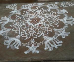 Chikku rangoli