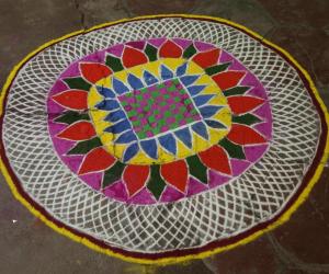 Rangoli: Rangoli for my family  function