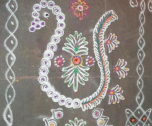 Rangoli: free hand rangoli