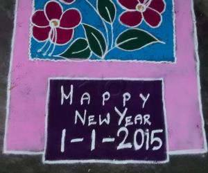 Rangoli: New year