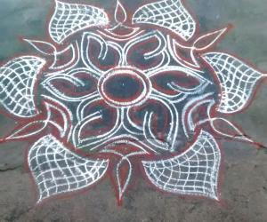 Karthigai kolam