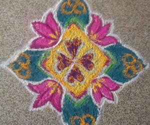 Rangoli: Margali Rangoli