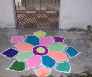 Flower Rangoli