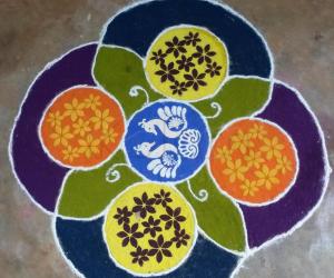 Margali special kolam