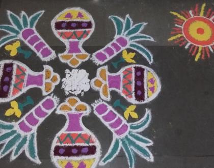 pongal kolam