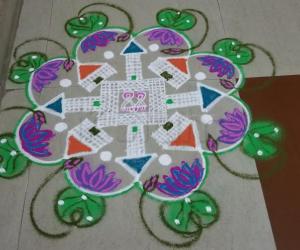 2019Happy Ugadhi Wishes Rangoli