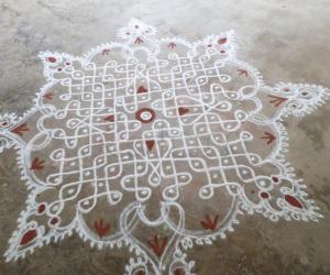 Rangoli: DASHAHARA DAY-7 CELEBS.