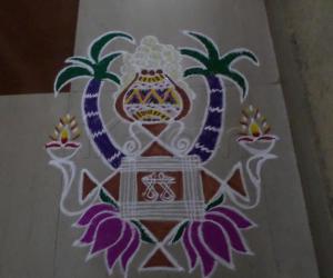 HAPPY PONGALS RANGOLI