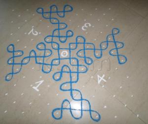 Rangoli: CHIKKU RELAY- GAME OF RANGOLI.