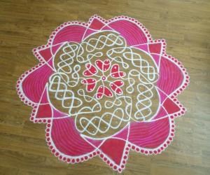 Navarathri 7thday Rangoli