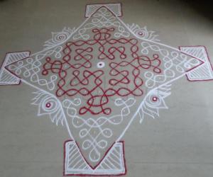 ThiruAAdhirai Spl. Day-18 Margazhi Kolam