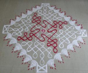 Rangoli: Day16 Margazhi Kolam