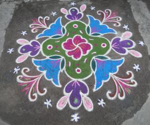 A different rangoli.