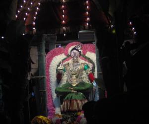 Rangoli: Lakshmi shower blessings to us on this day.