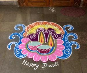 Diwali rangoli