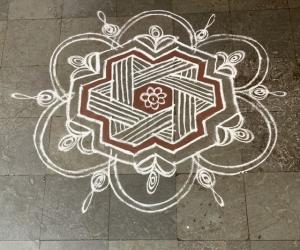 Vaikunta Ekadesi - Margazhi kolam