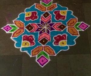 Margazhi rangoli 