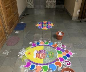 Neighbours kolam