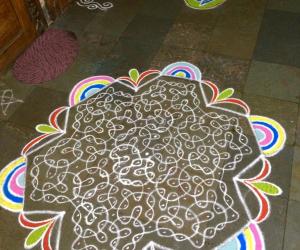 Neighborhood kolam