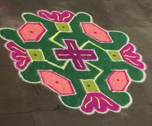 Margazhi rangoli