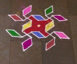 Navrathri kolam