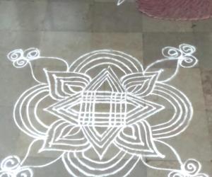 simple kanga kolam