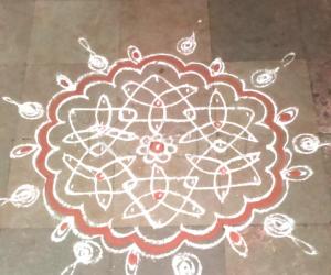 Friday kolam