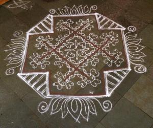 Thai krithigai Friday kolam