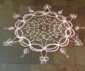 Friday kolam