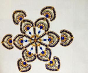 Kundan rangoli