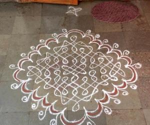 Krithigai kolam