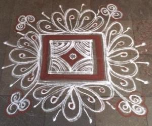 Friday kolam