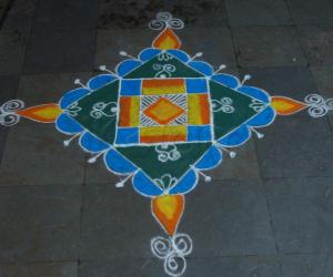 Navarathiri kolam