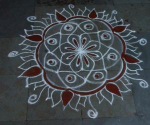 Simple kolam