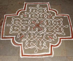 dot chikku kolam