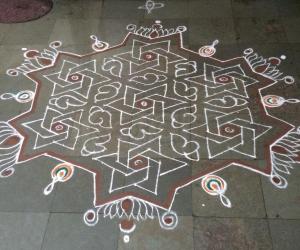 Vaikunta ekadesi kolam